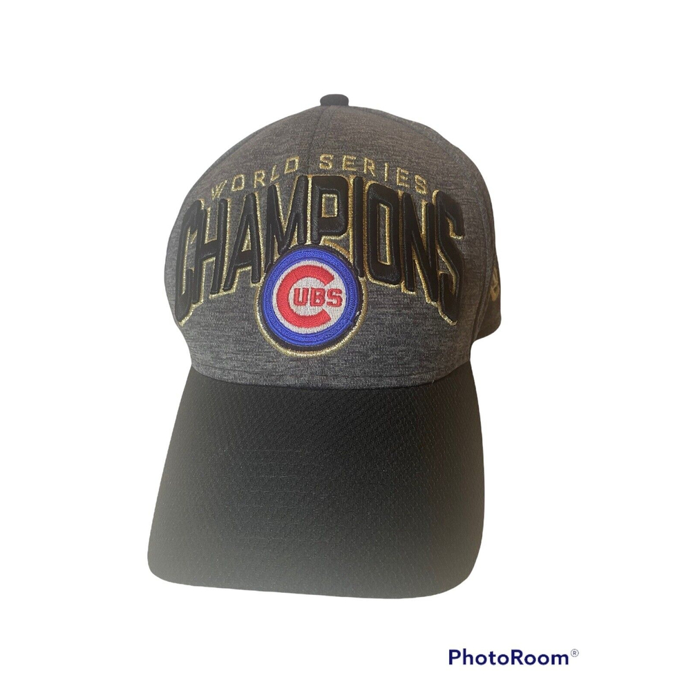 NEW Chicago Cubs New Era 2016 World Series Champs 39THIRTY On-Field Cap Hat